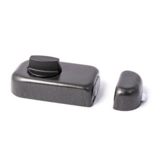 Zamek nakładany ATOM  50mm biały typ Łucznik